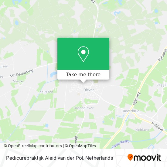 Pedicurepraktijk Aleid van der Pol map