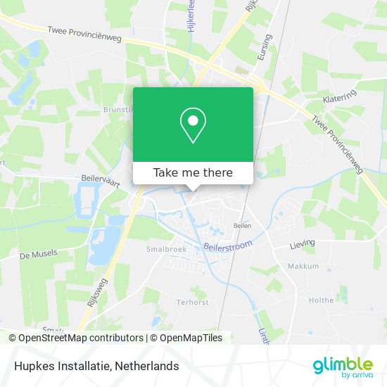 Hupkes Installatie map