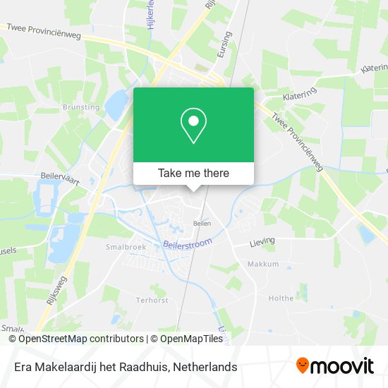 Era Makelaardij het Raadhuis map