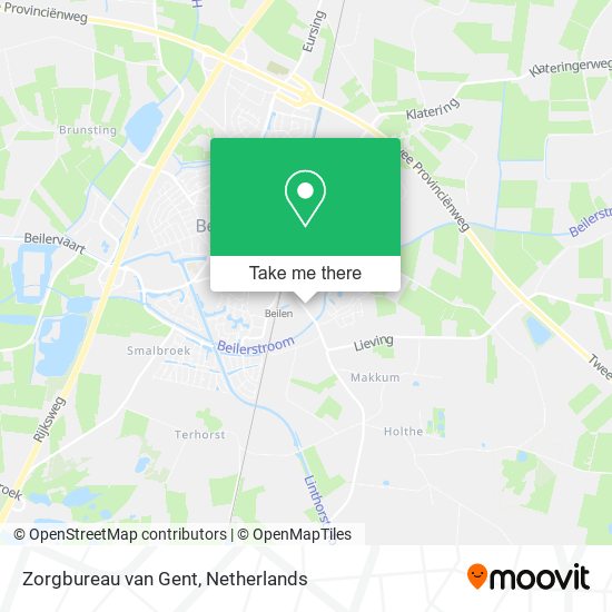 Zorgbureau van Gent map