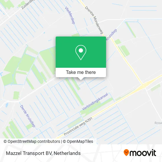 Mazzel Transport BV map