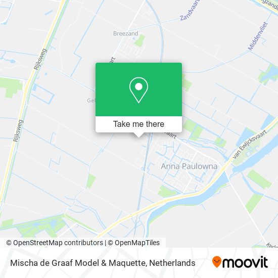 Mischa de Graaf Model & Maquette map
