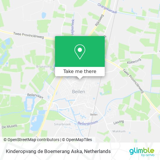 Kinderopvang de Boemerang Aska Karte