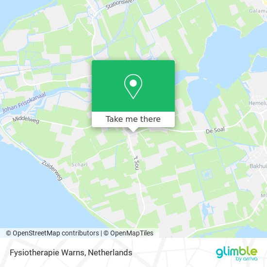 Fysiotherapie Warns map