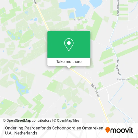 Onderling Paardenfonds Schoonoord en Omstreken U.A. Karte