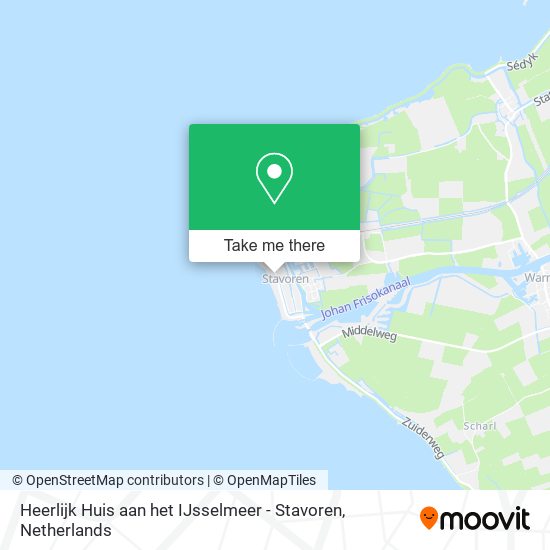 Heerlijk Huis aan het IJsselmeer - Stavoren Karte