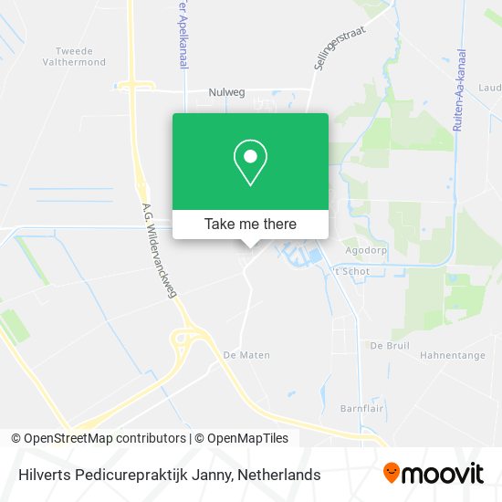 Hilverts Pedicurepraktijk Janny map