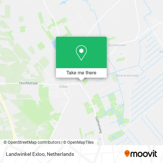 Landwinkel Exloo map