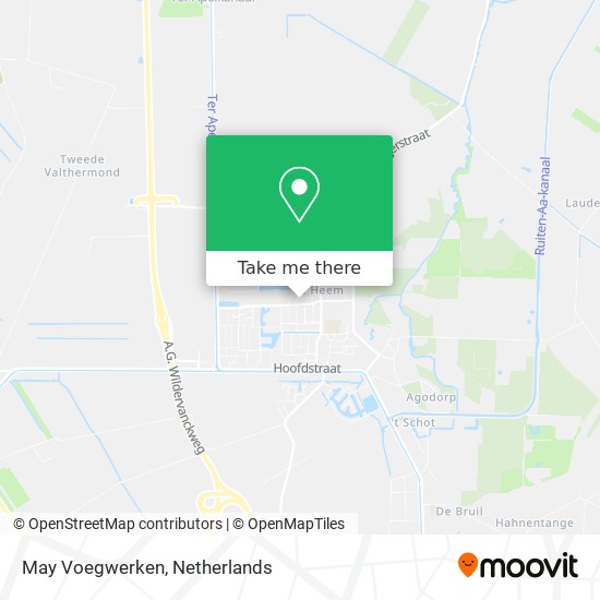 May Voegwerken map