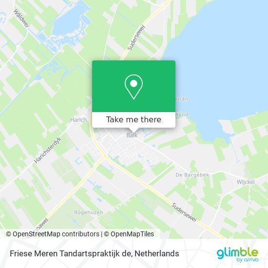 Friese Meren Tandartspraktijk de map