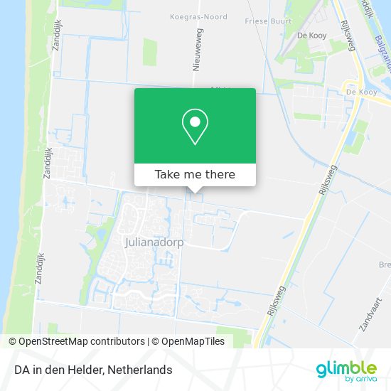 DA in den Helder Karte