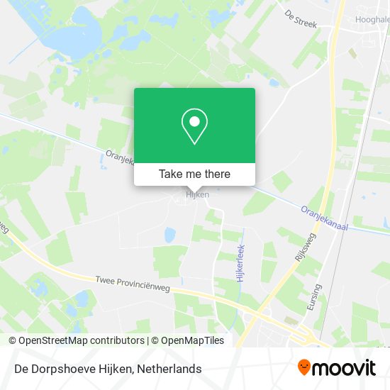 De Dorpshoeve Hijken map