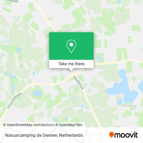 Natuurcamping de Dennen map