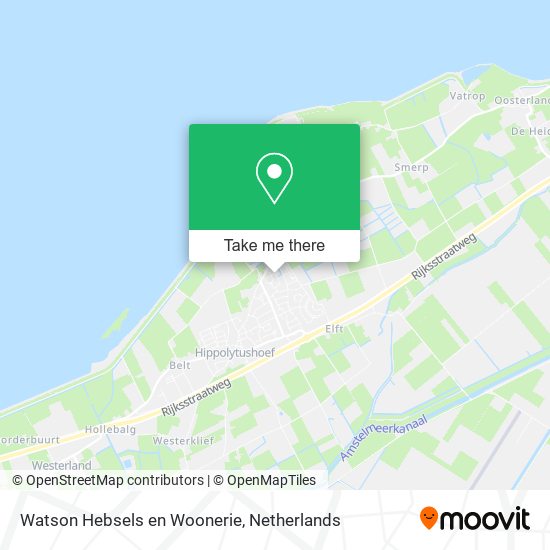 Watson Hebsels en Woonerie map