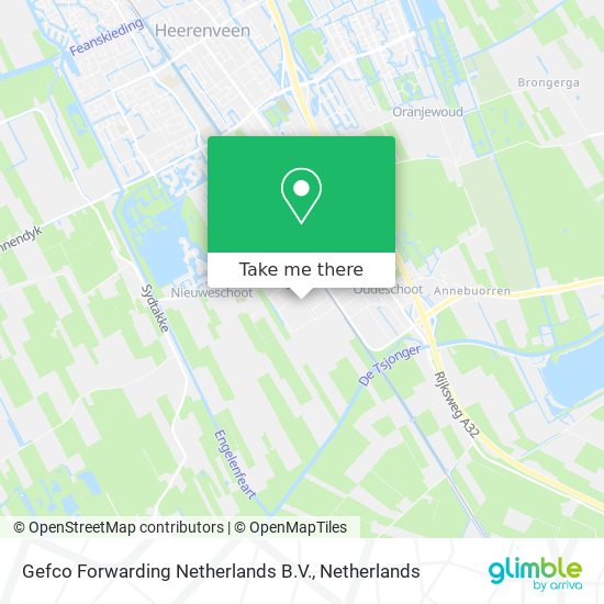 Gefco Forwarding Netherlands B.V. map