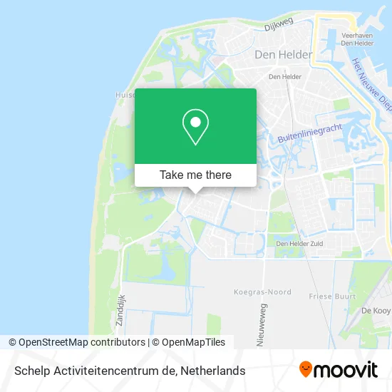 Schelp Activiteitencentrum de map