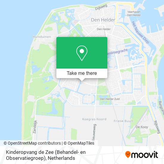 Kinderopvang de Zee (Behandel- en Observatiegroep) Karte
