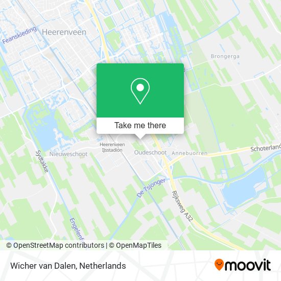 Wicher van Dalen map