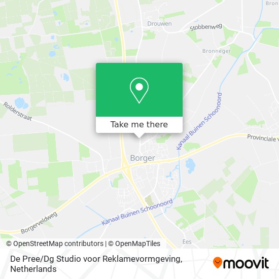 De Pree / Dg Studio voor Reklamevormgeving Karte