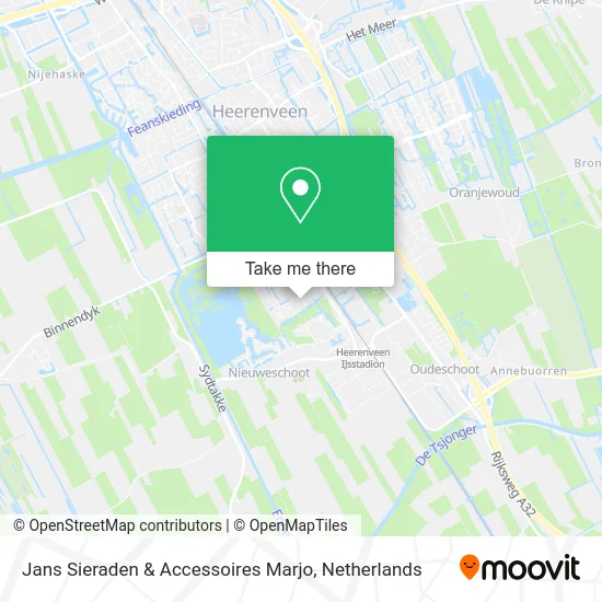 Jans Sieraden & Accessoires Marjo map