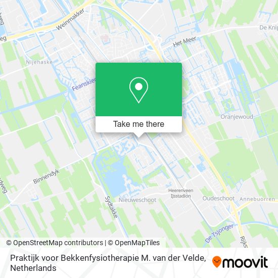 Praktijk voor Bekkenfysiotherapie M. van der Velde map