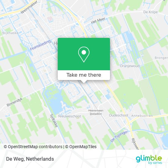 De Weg Karte