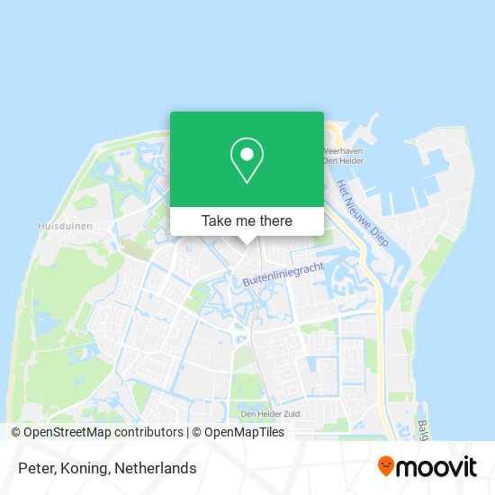 Peter, Koning map