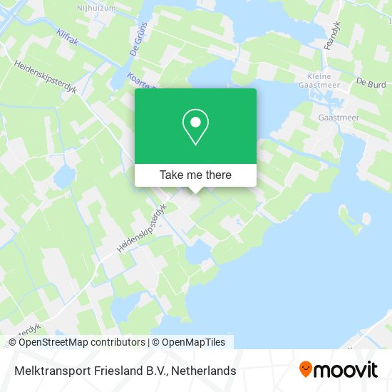 Melktransport Friesland B.V. map