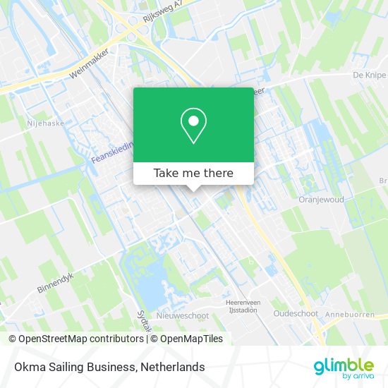 Okma Sailing Business map