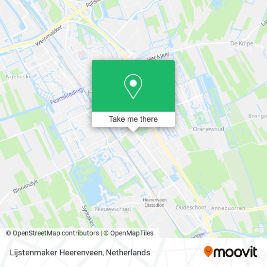 Lijstenmaker Heerenveen map