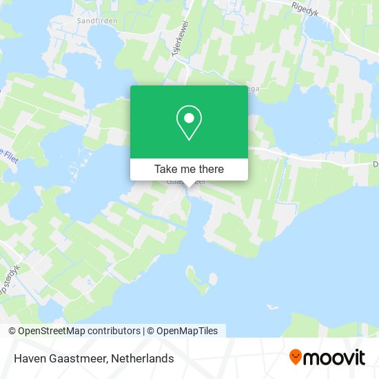 Haven Gaastmeer map