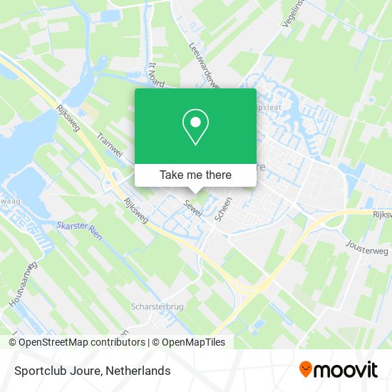 Sportclub Joure map