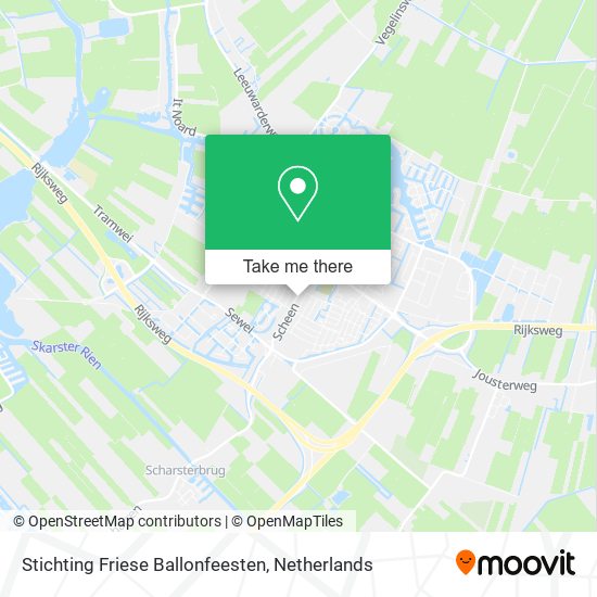 Stichting Friese Ballonfeesten map