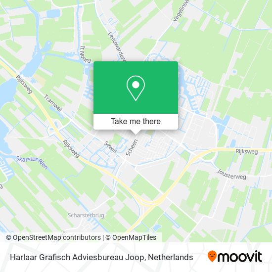 Harlaar Grafisch Adviesbureau Joop map