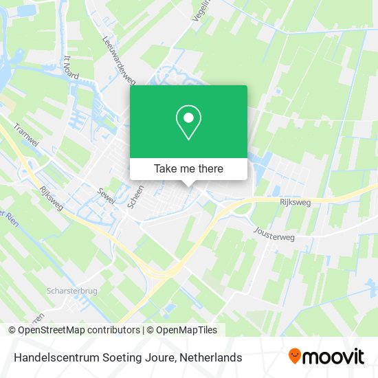 Handelscentrum Soeting Joure map