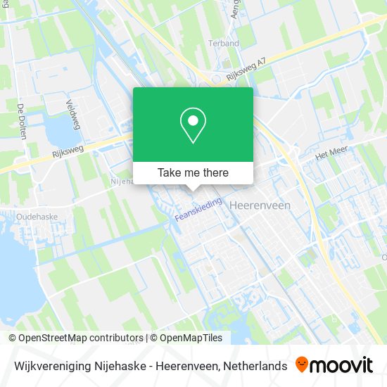 Wijkvereniging Nijehaske - Heerenveen Karte