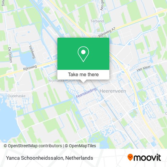 Yanca Schoonheidssalon map