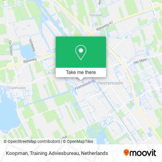 Koopman, Training Adviesbureau map