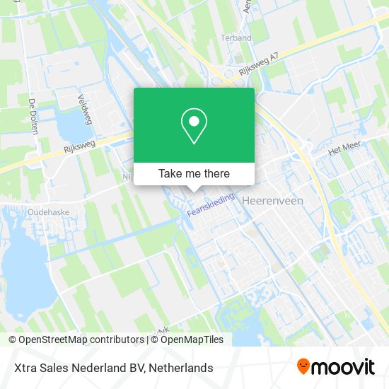 Xtra Sales Nederland BV map