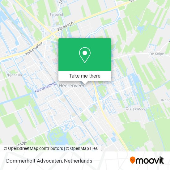 Dommerholt Advocaten map