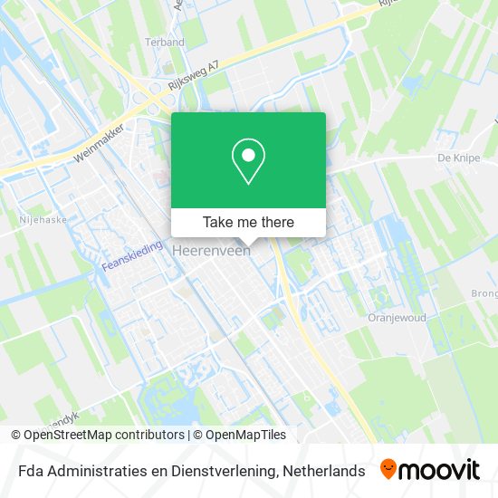 Fda Administraties en Dienstverlening map