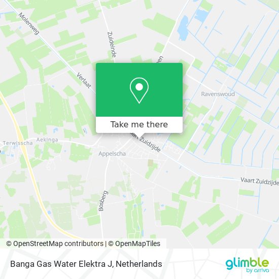Banga Gas Water Elektra J map
