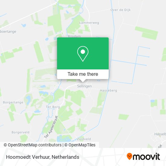 Hoomoedt Verhuur map