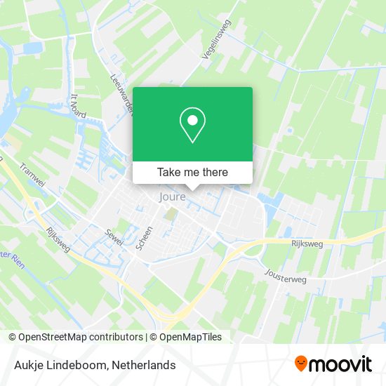 Aukje Lindeboom map