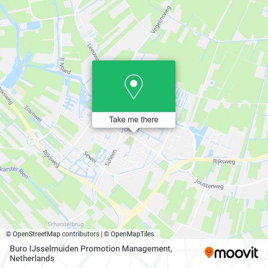 Buro IJsselmuiden Promotion Management Karte