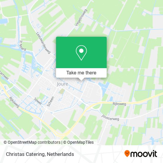 Christas Catering map