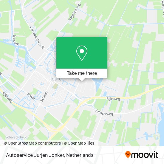 Autoservice Jurjen Jonker Karte