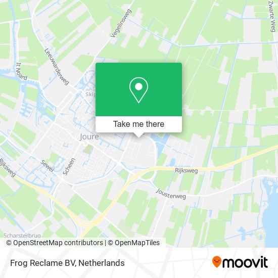 Frog Reclame BV map