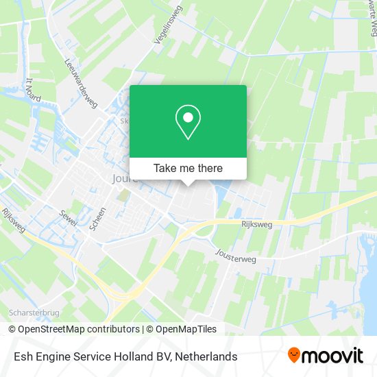 Esh Engine Service Holland BV map