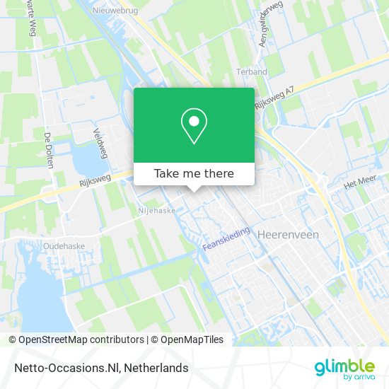 Netto-Occasions.Nl map